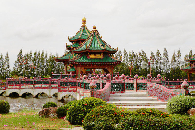 古暹罗(古城，Muang Boran)公园。